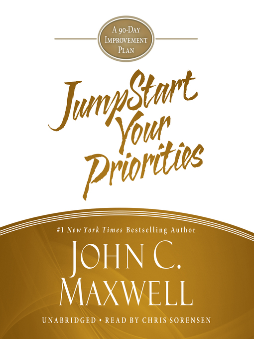 Title details for JumpStart Your Priorities by John C. Maxwell - Available